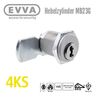 EVVA 4KS Hebelzylinder MB23G