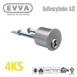 EVVA 4KS Außenzylinder AZI